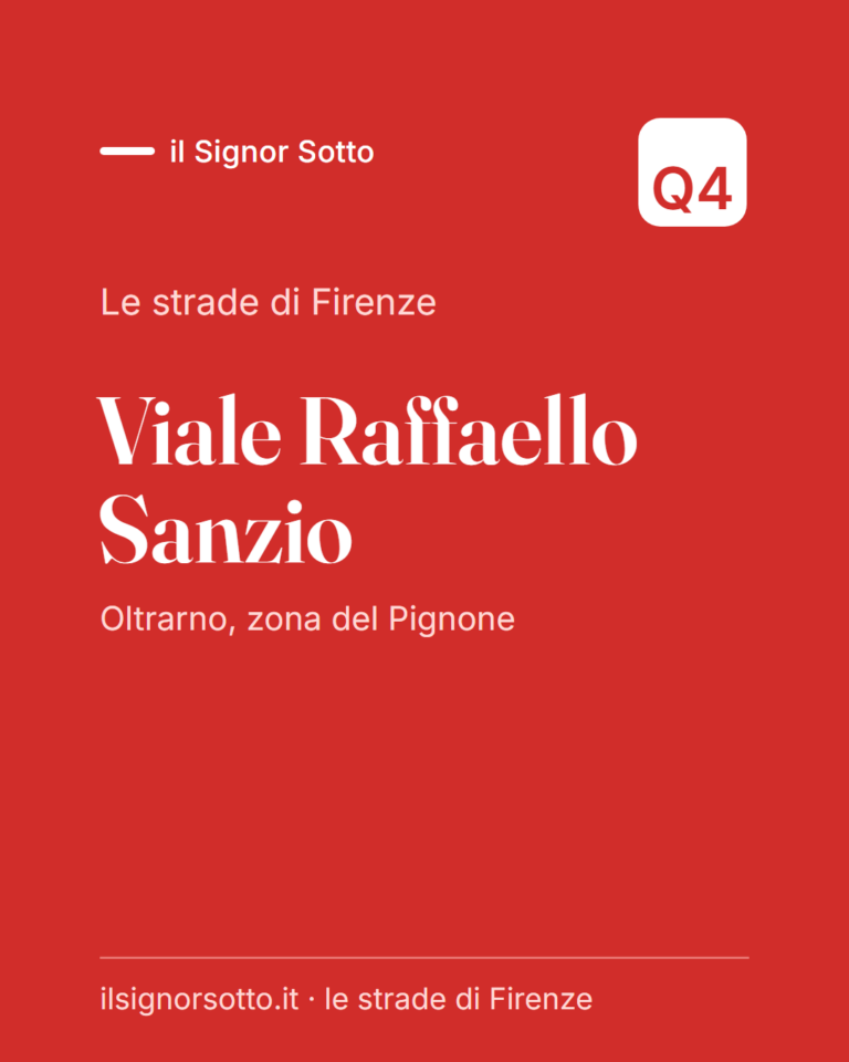 Viale Raffaello Sanzio, Quartiere 4 Firenze