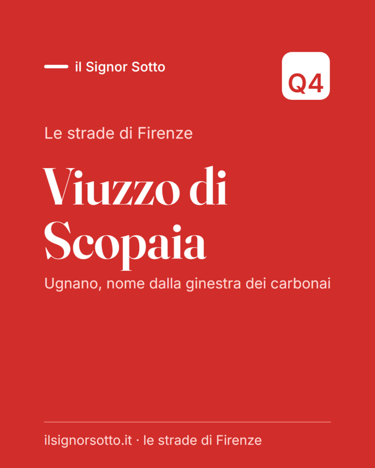 Viuzzo di Scopaia, Quartiere 4 Firenze