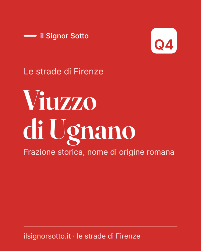 Viuzzo di Ugnano, Quartiere 4 Firenze