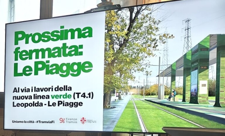 tramvia 4.1; Prossima fermata Le Piagge 2026-luglio-18;