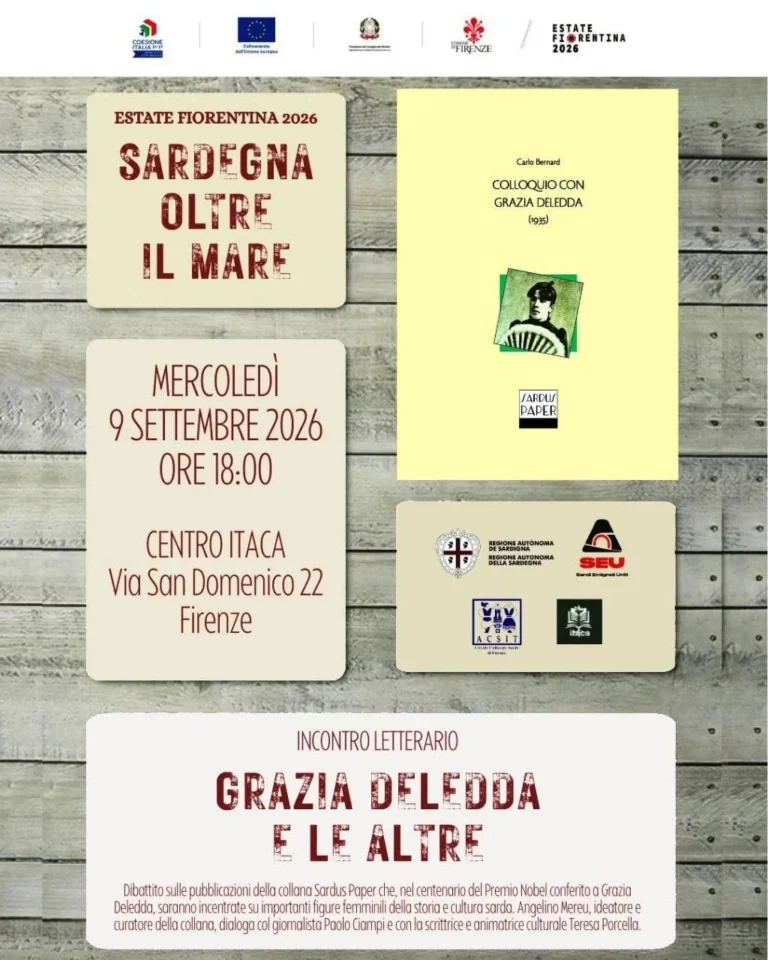 Locandina: Incontro letterario «Grazia Deledda e le altre»